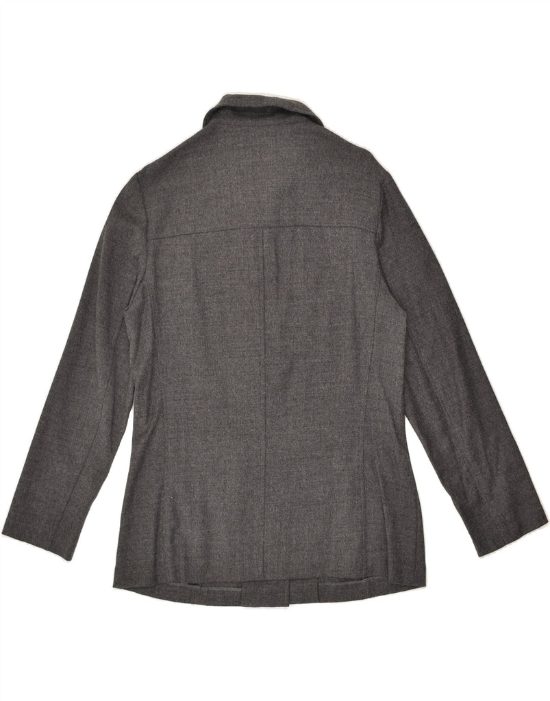 VINTAGE Womens Shirt UK 14 Large Grey | Vintage Vintage | Thrift | Second-Hand Vintage | Used Clothing | Messina Hembry 