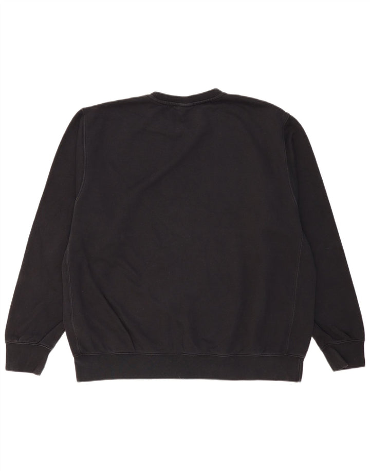 NIKE Mens Sweatshirt Jumper XL Black Cotton