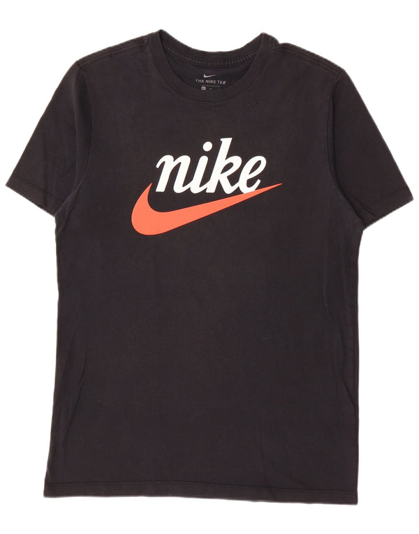 Nike Mens Graphic T-Shirt Top Medium Black
