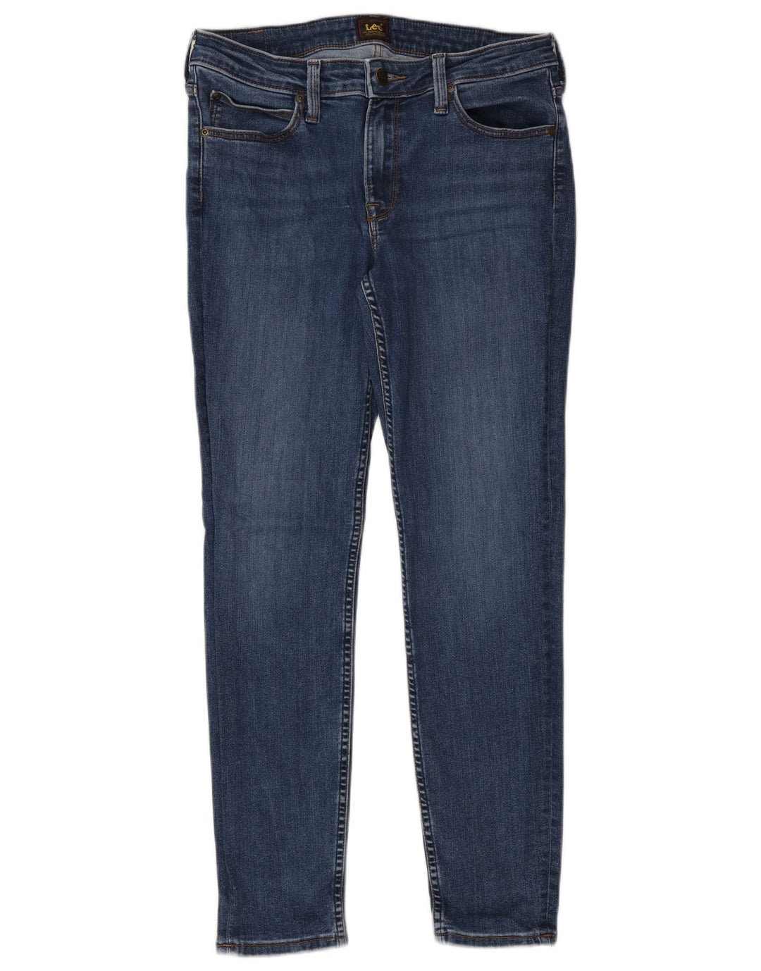 Lee Womens Skinny Jeans W24 L27 Blue