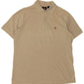 Murphy & Nye Mens Polo Shirt Large Beige Cotton