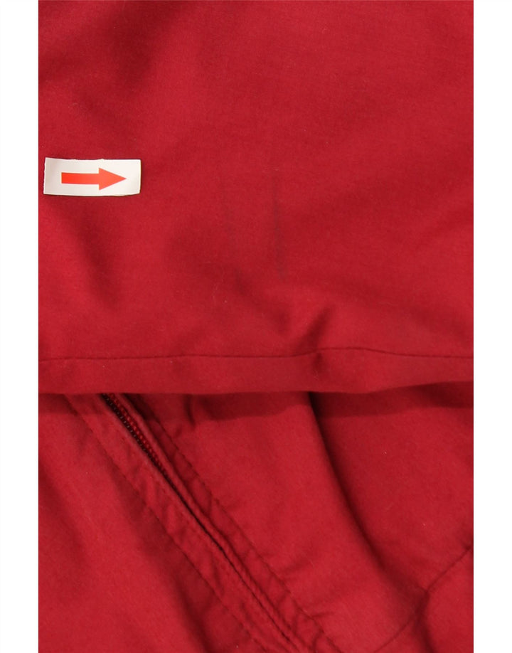 Babista Mens Bomber Jacket UK 40 Large Red Polyester