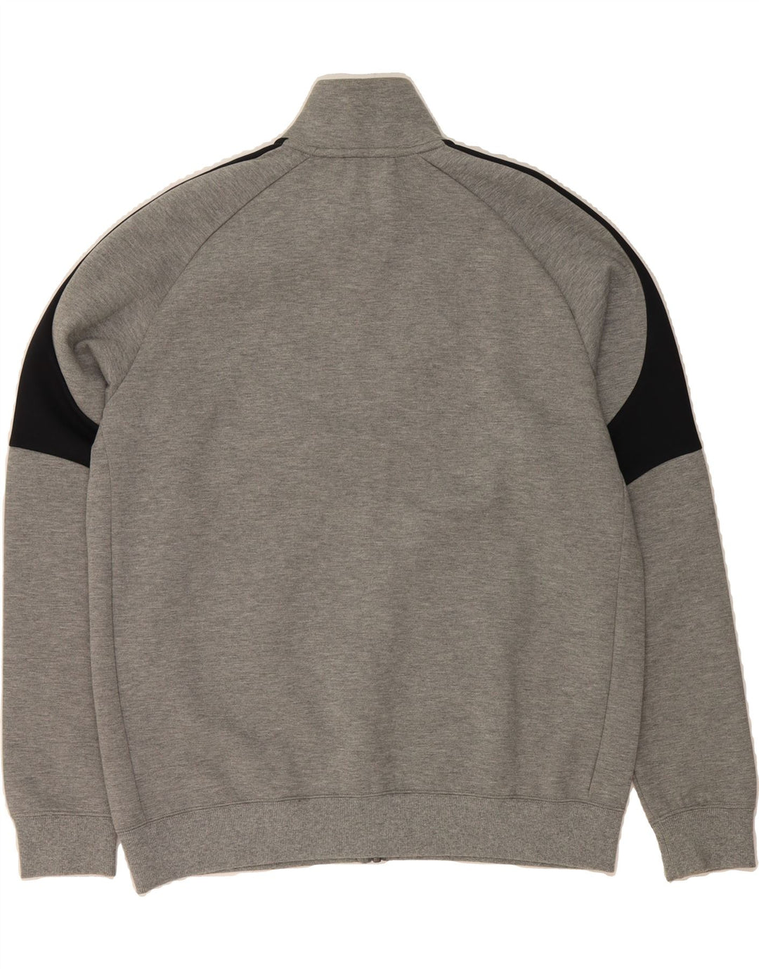 PUMA Mens Tracksuit Top Jacket Large Grey Colourblock Cotton Vintage Puma and Second-Hand Puma from Messina Hembry 