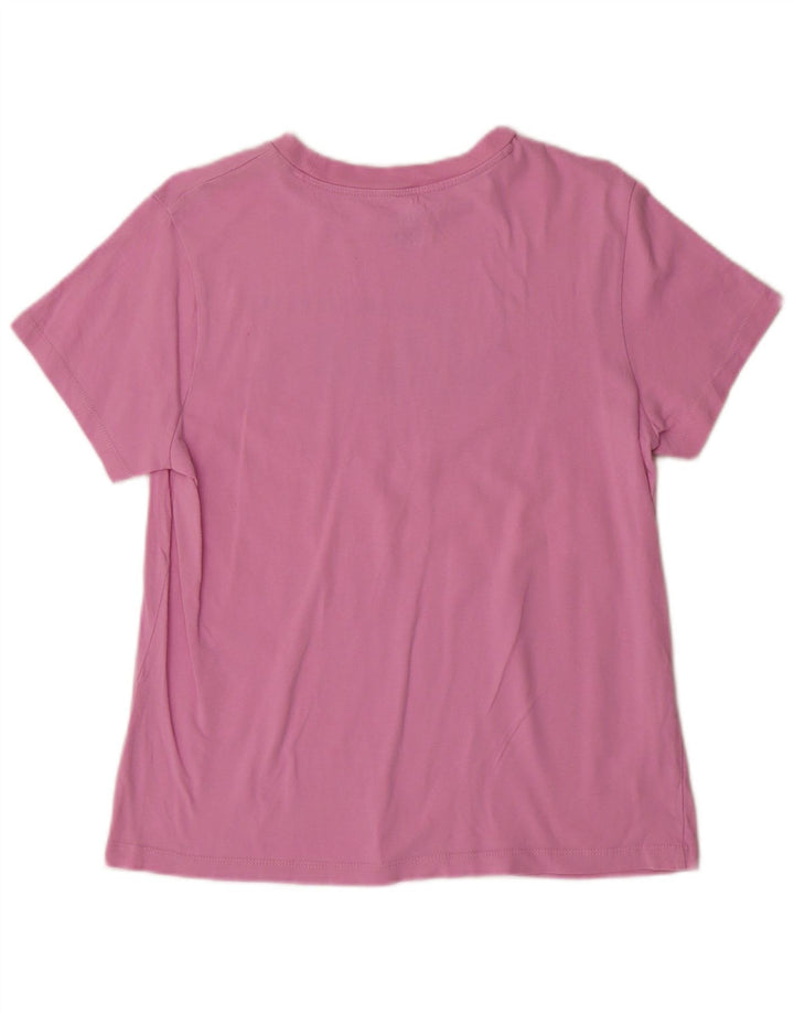 VANS Girls Graphic T-Shirt Top 12-13 Years Large Pink