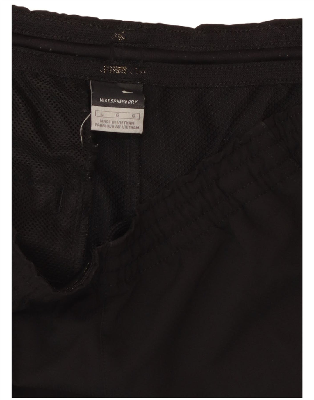 NIKE Mens Sport Shorts Large  Black Colourblock