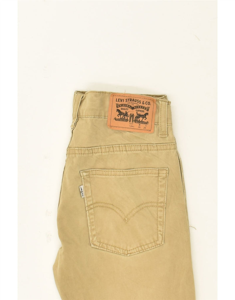 LEVI'S Boys 511 Slim Casual Trousers 11-12 Years W26 L26  Beige Cotton | Vintage Levi's | Thrift | Second-Hand Levi's | Used Clothing | Messina Hembry 