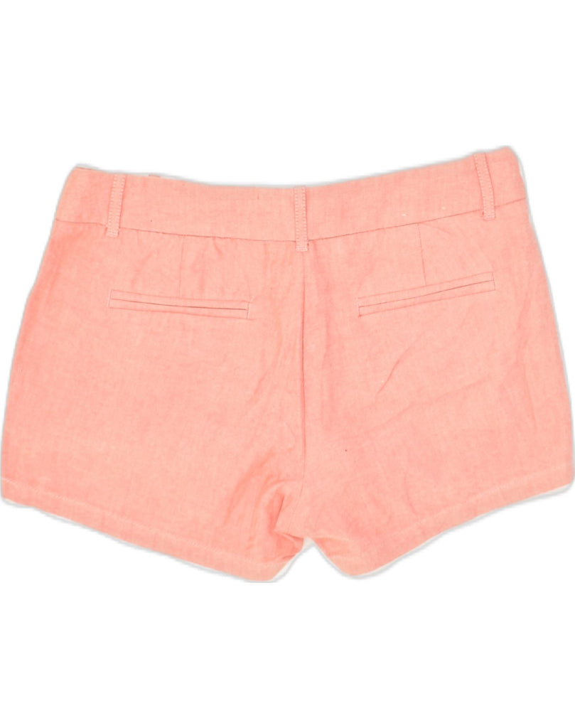 J. CREW Womens Hot Pants US 6 Medium W33 Pink Cotton | Vintage J. Crew | Thrift | Second-Hand J. Crew | Used Clothing | Messina Hembry 