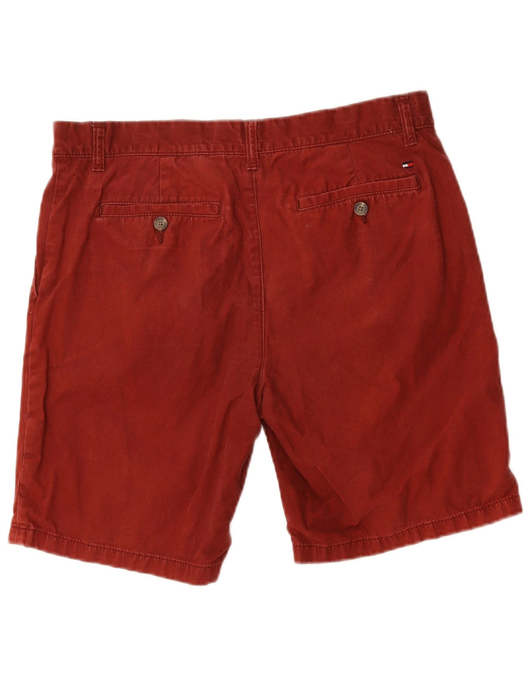 Tommy Hilfiger Mens Chino Shorts W33 Medium Brown Cotton