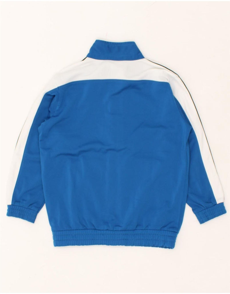 CHAMPION Boys Graphic Tracksuit Top Jacket 3-4 Years 2XS Blue Colourblock | Vintage Champion | Thrift | Second-Hand Champion | Used Clothing | Messina Hembry 