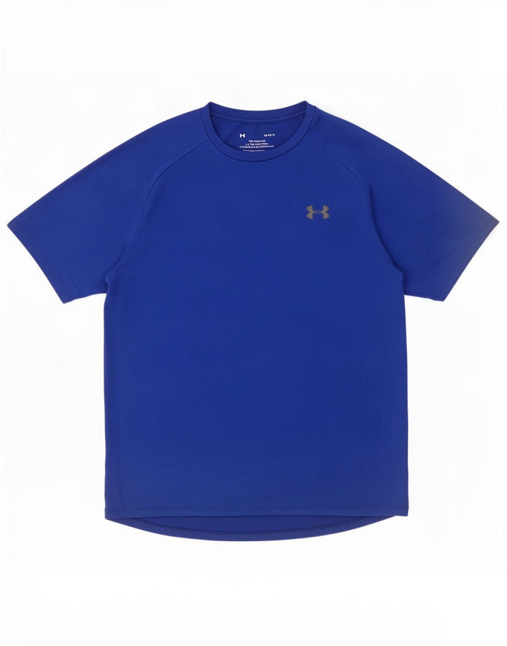 Under Armour Mens T-Shirt Top Large Blue