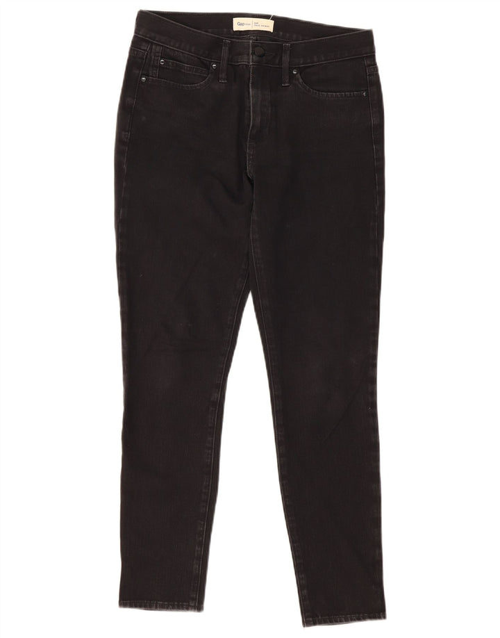 Gap Womens Skinny Jeans W28 L28 Black Cotton