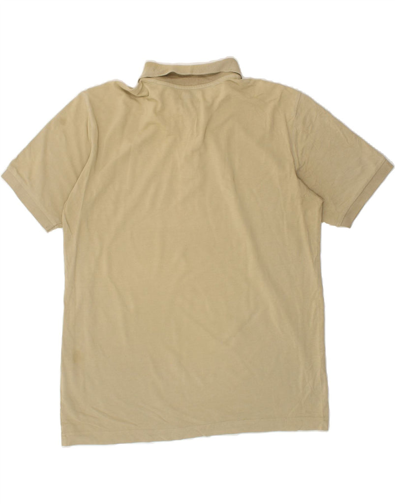 KAPPA Mens Polo Shirt Large Beige Cotton | Vintage Kappa | Thrift | Second-Hand Kappa | Used Clothing | Messina Hembry 