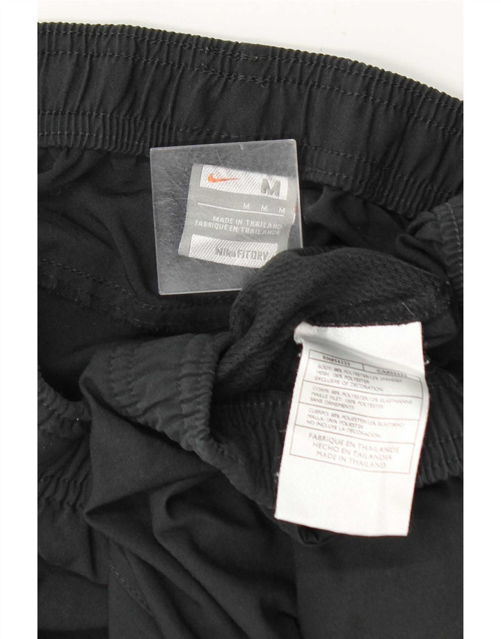 Nike Mens Tracksuit Trousers Medium Black Polyester
