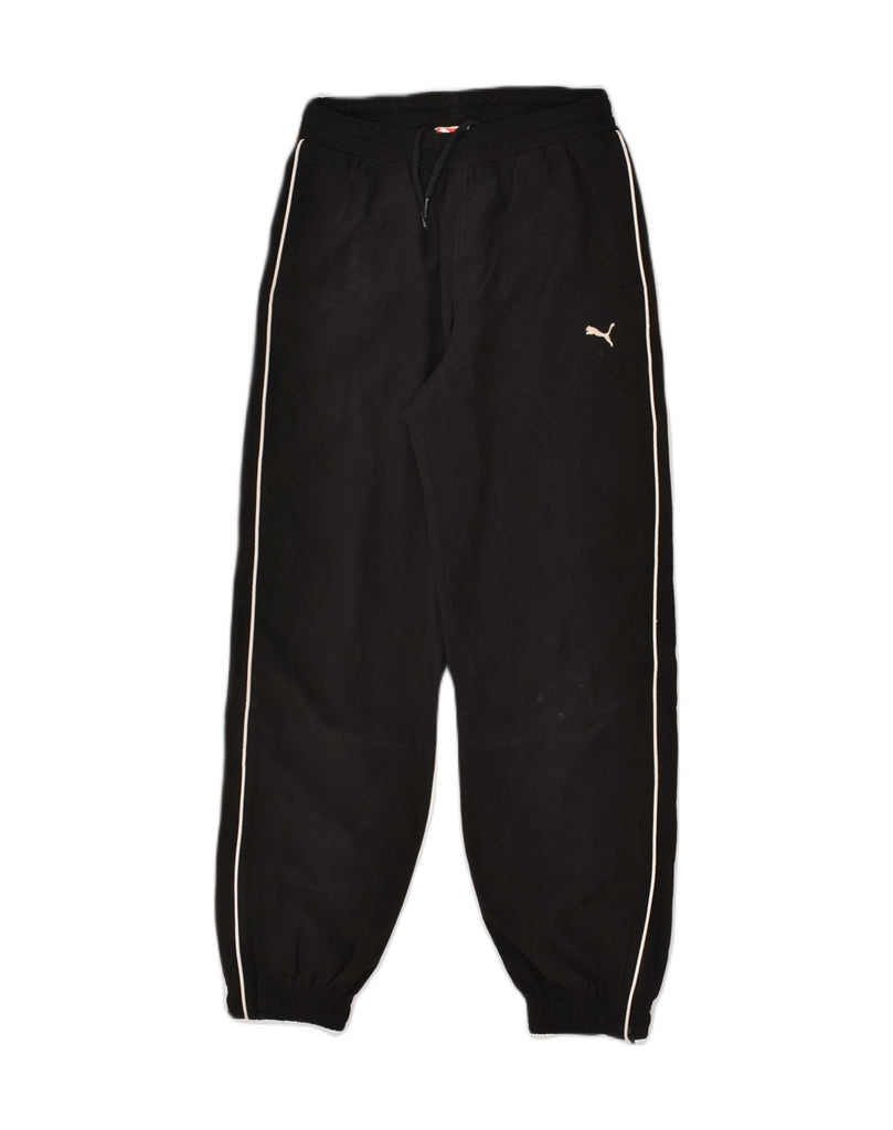 PUMA Boys Tracksuit Trousers Joggers 13-14 Years Large Black | Vintage Puma | Thrift | Second-Hand Puma | Used Clothing | Messina Hembry 