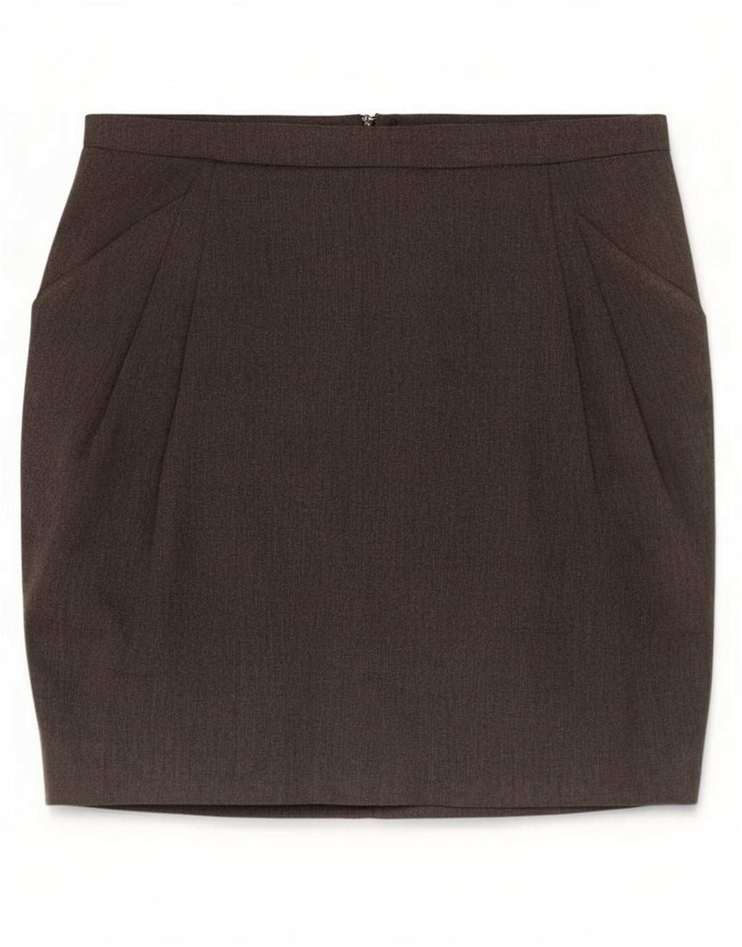 Zara Womens Mini Skirt Small W26 Grey Polyester