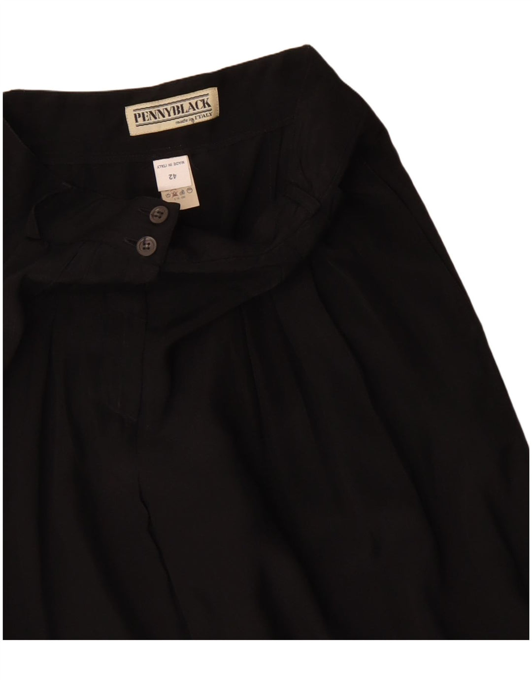 Penny Black Womens Harem Trousers UK 12 Medium W26 L26 Black Polyester