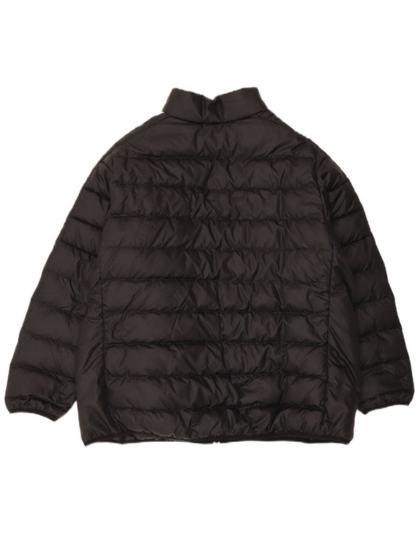 Adidas Womens Loose Fit Padded Jacket UK 20/22 XL Black Polyester Sports