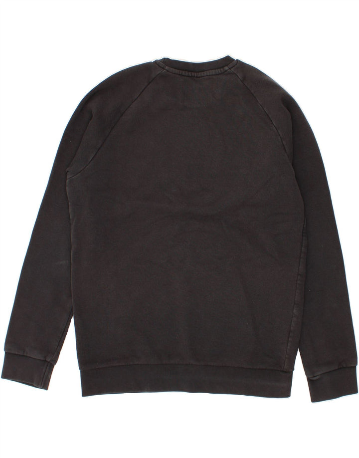 ADIDAS Mens Sweatshirt Jumper Small Black Cotton Vintage Adidas and Second-Hand Adidas from Messina Hembry 