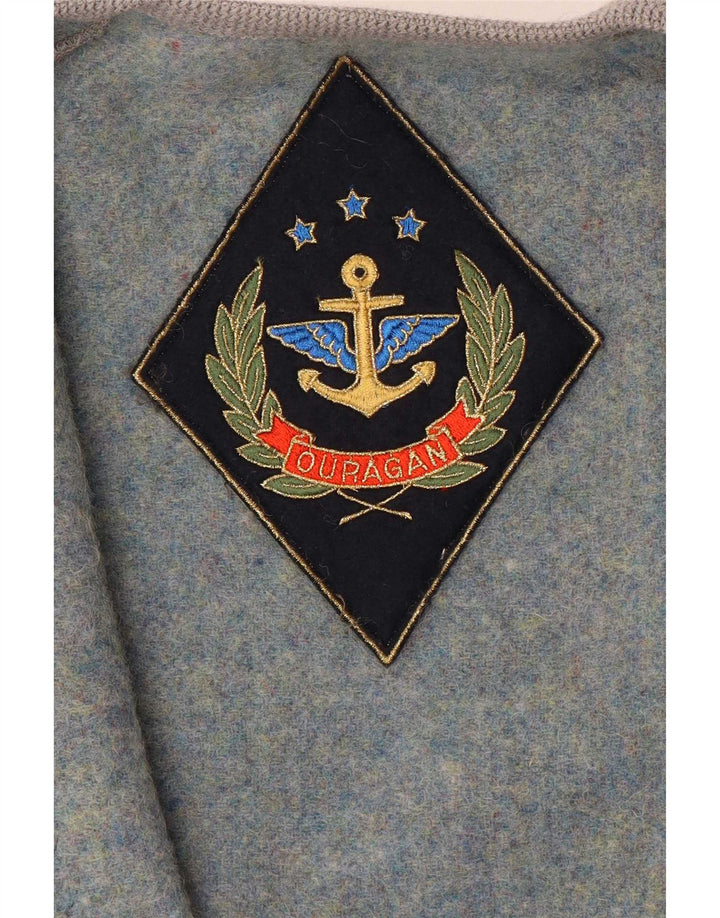 Ouragan Girls Graphic 3 Button Blazer Jacket 13-14 Years Blue