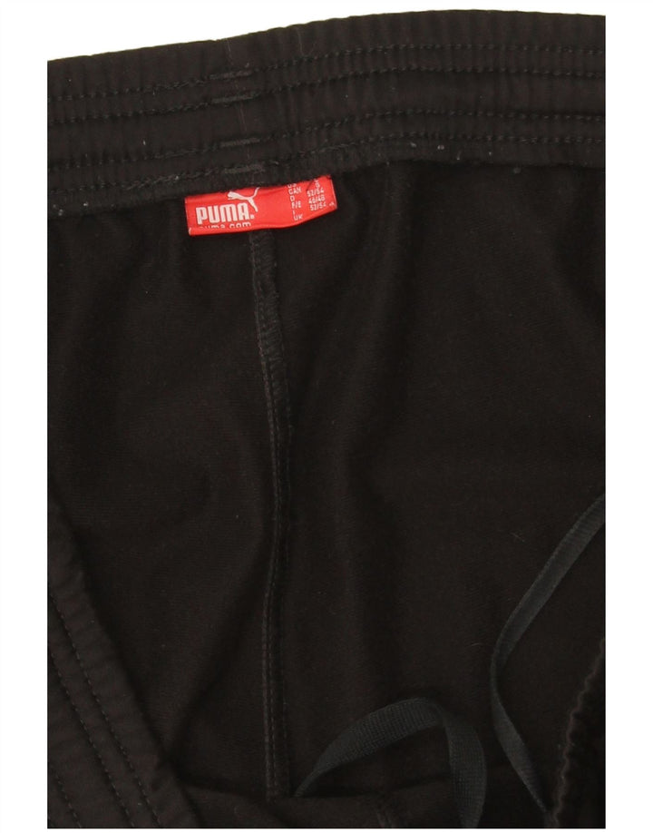 Puma Mens Tracksuit Trousers Large  Black