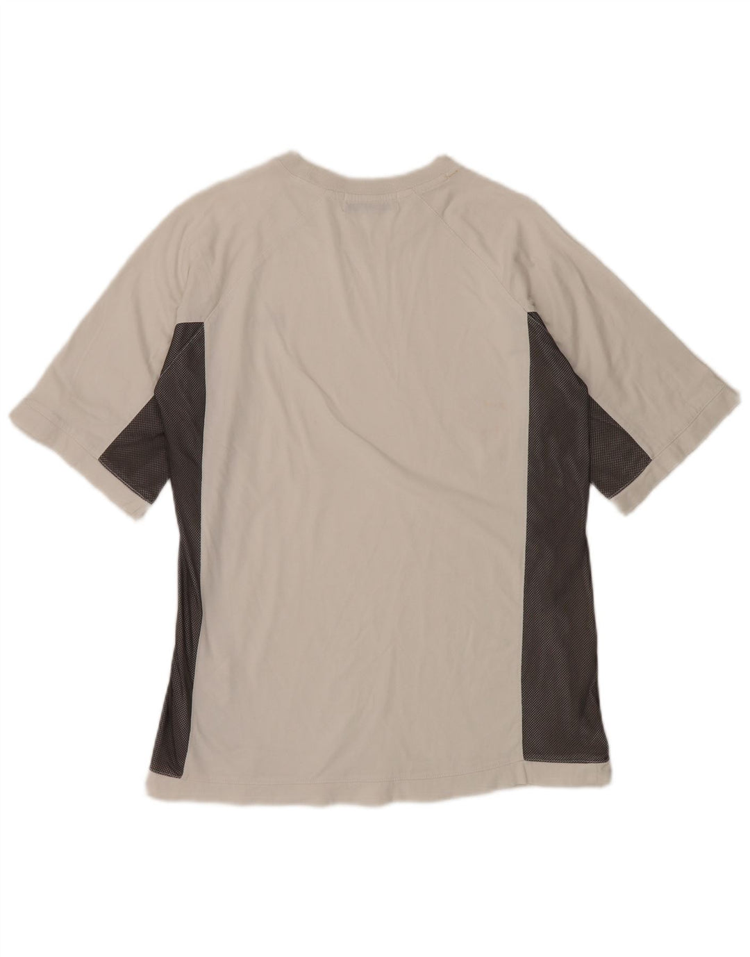 FILA Boys T-Shirt Top 13-14 Years White Colourblock Cotton