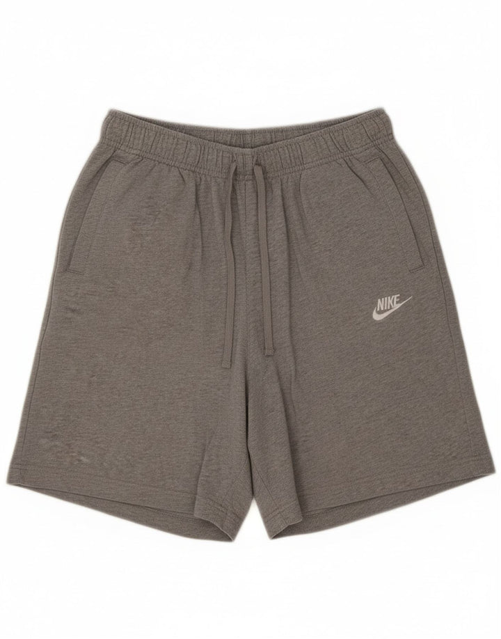 Nike Mens Sport Shorts Small Grey Cotton