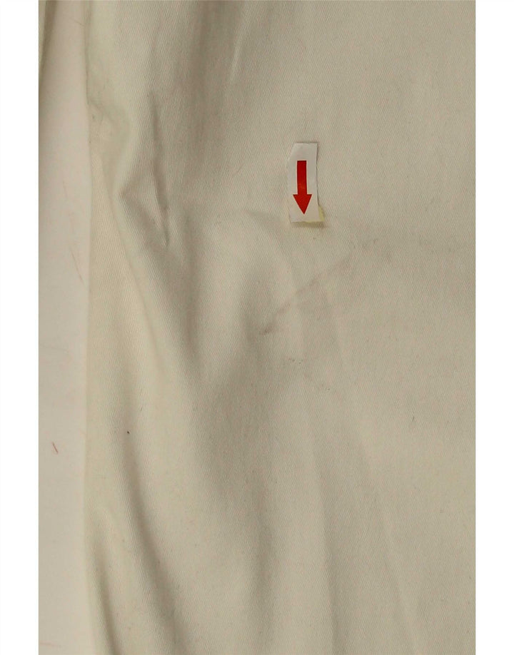 Moschino Womens Slim Jeans W30 L29 White Cotton