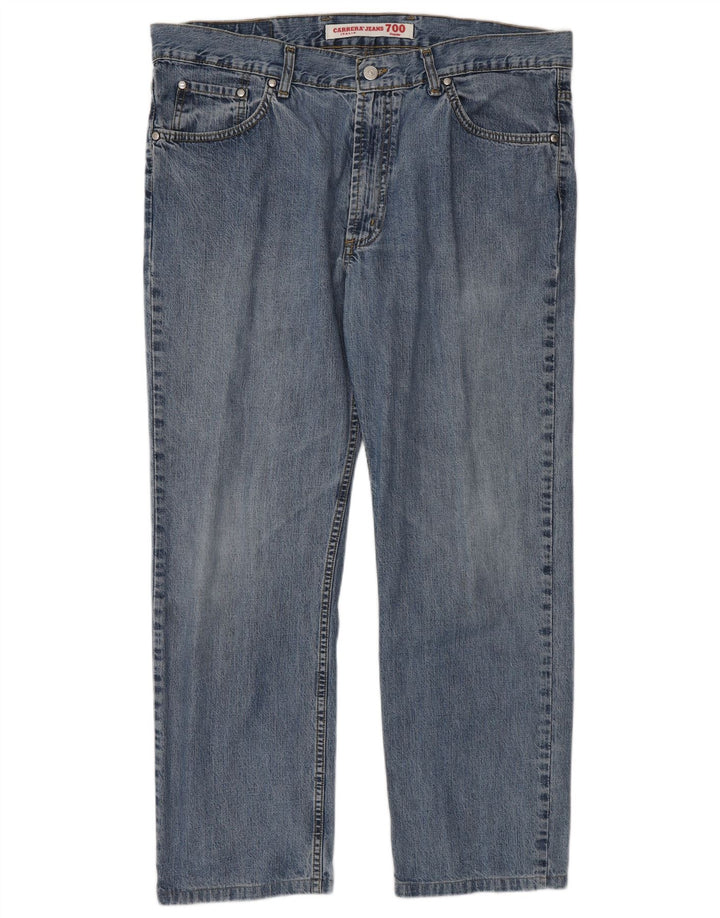 Carrera Mens 700 Regular Straight Jeans W38 L28 Blue Cotton