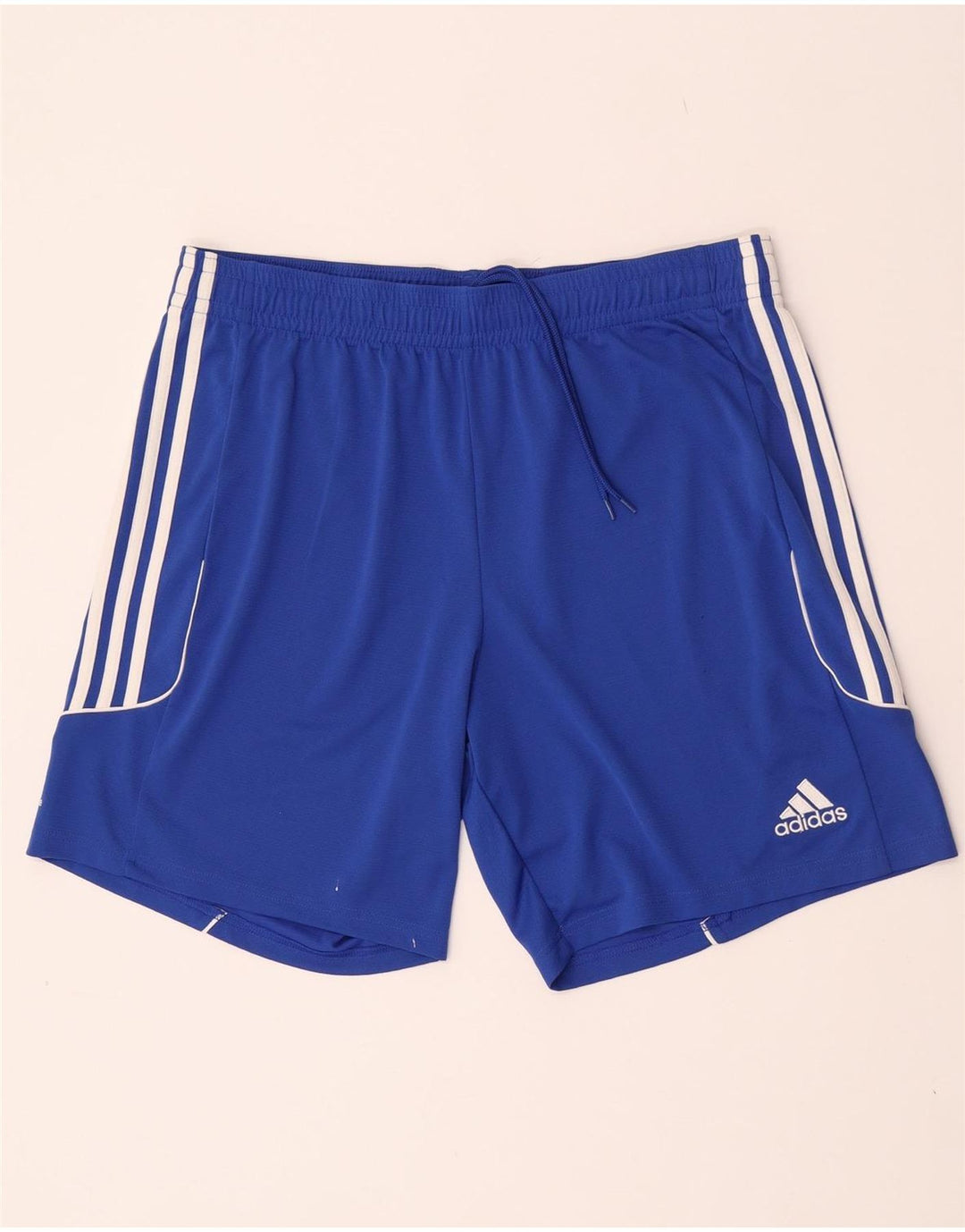 Adidas Mens Climalite Sport Shorts XL Blue Polyester