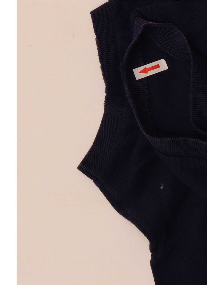 Lacoste Mens Polo Shirt Size 8 3XL Navy Blue Cotton