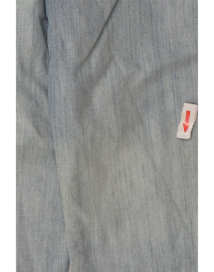 Levi's Womens 570 Straight Jeans W30 L28 Blue Cotton