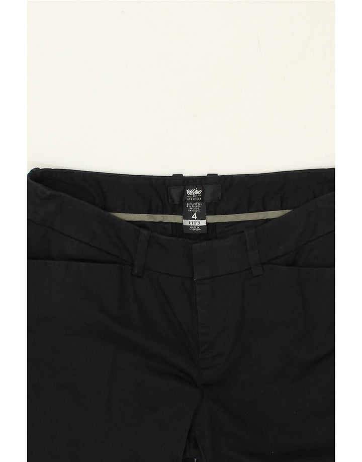 MOSSIMO Womens Casual Shorts US 4 Small W30 Black Cotton Vintage Mossimo and Second-Hand Mossimo from Messina Hembry 