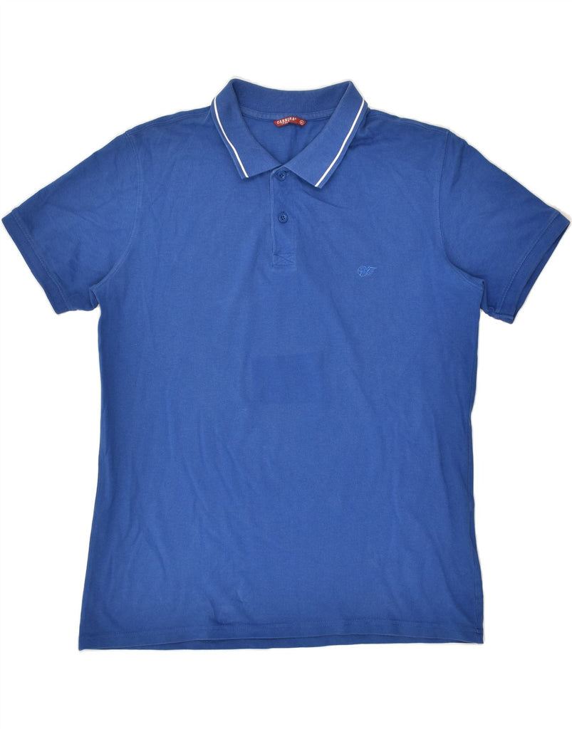 CARRERA Mens Polo Shirt XL Blue Cotton | Vintage Carrera | Thrift | Second-Hand Carrera | Used Clothing | Messina Hembry 