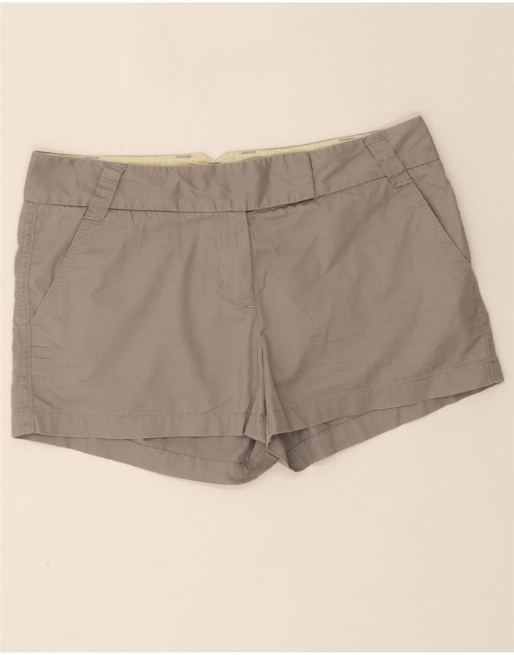 J. CREW Womens Chino Shorts US 8 Medium W30 Grey Cotton Vintage J. Crew and Second-Hand J. Crew from Messina Hembry 