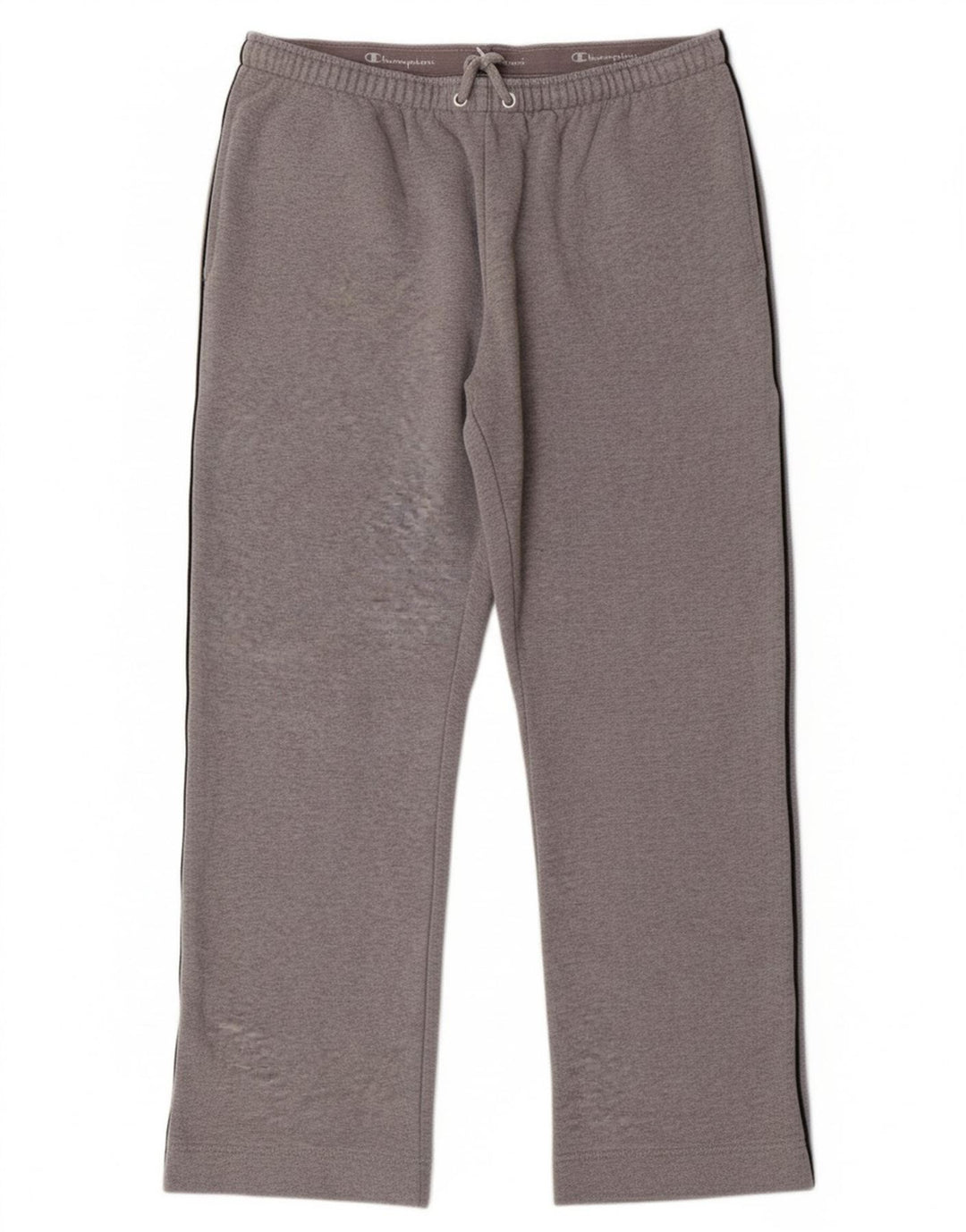 CHAMPION Boys Tracksuit Trousers 11-12 Years Large Grey Cotton