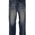 Jack & Jones Mens Mike Straight Jeans W29 L32 Blue Cotton