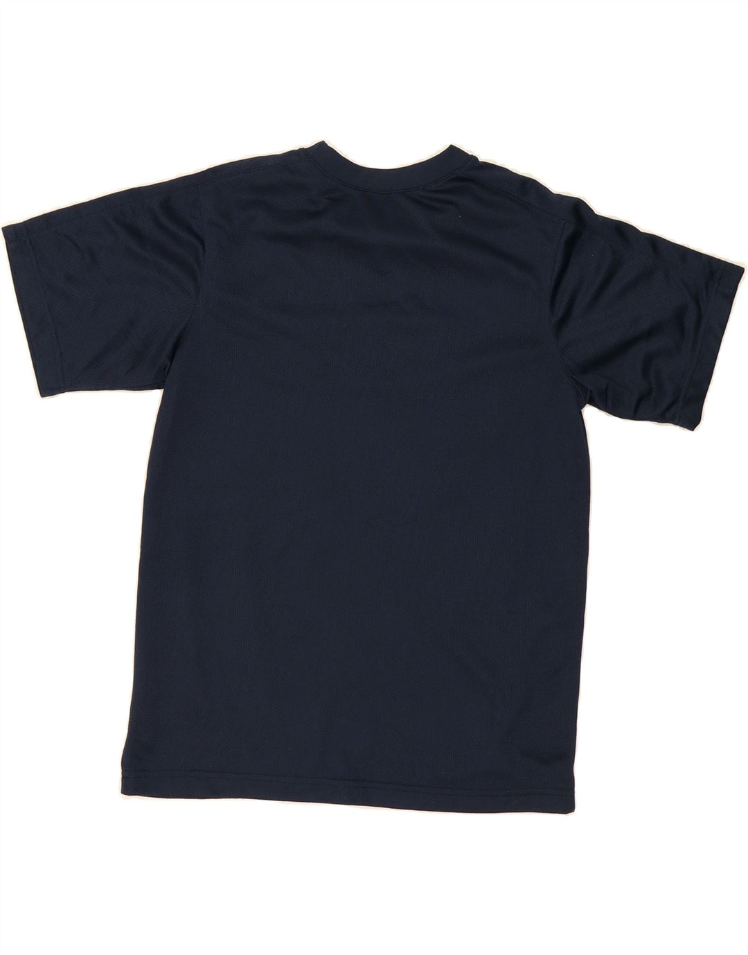 NIKE Womens T-Shirt Top UK 14/16 Large Navy Blue Polyester Vintage Nike and Second-Hand Nike from Messina Hembry 