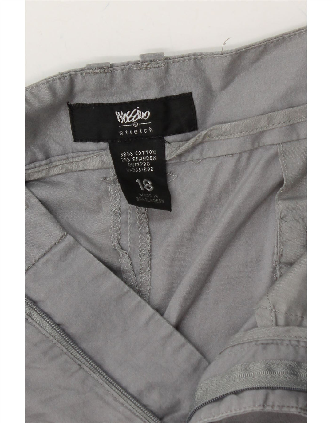MOSSIMO Womens Chino Shorts US 18 2XL W42 Grey Cotton Vintage Mossimo and Second-Hand Mossimo from Messina Hembry 