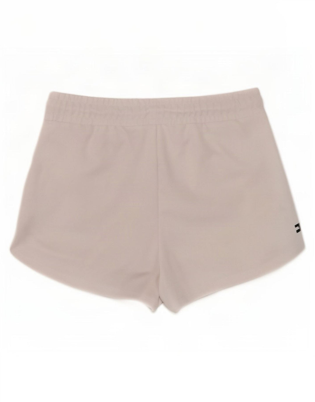 Nike Womens Graphic Sport Shorts UK 10 Small White Colourblock Polyester