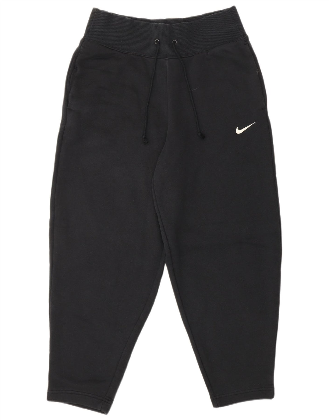 Nike Womens Tracksuit Trousers Joggers UK 10 Small Black Cotton