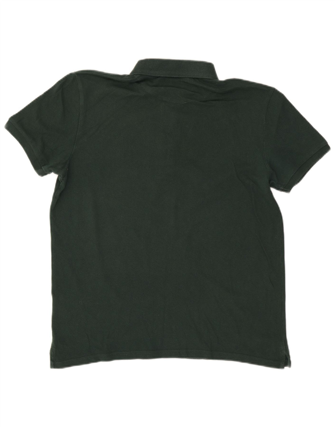 Lyle & Scott Mens Polo Shirt Large Green Cotton