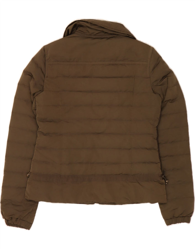 MASSIMO DUTTI Womens Padded Jacket UK 10 Small Brown Polyester Vintage Massimo Dutti and Second-Hand Massimo Dutti from Messina Hembry 