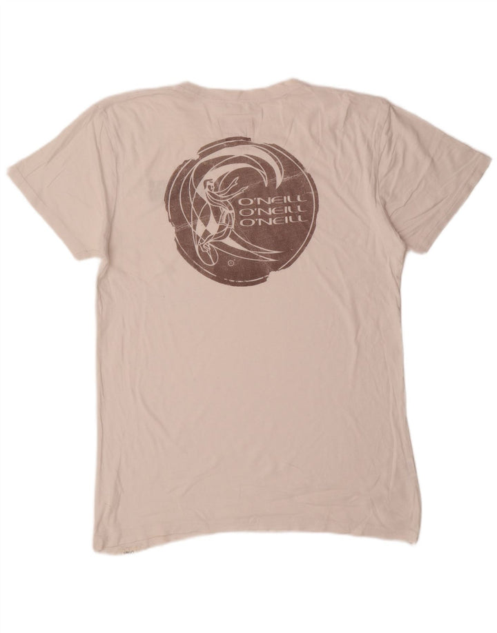 O'Neill Mens Graphic T-Shirt Top Medium White Cotton
