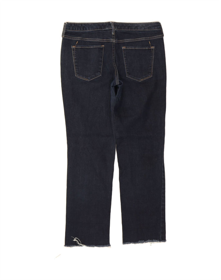 MOSSIMO Womens Mid Rise Straight Jeans US 6 Medium W28 L29 Black Cotton Vintage Mossimo and Second-Hand Mossimo from Messina Hembry 