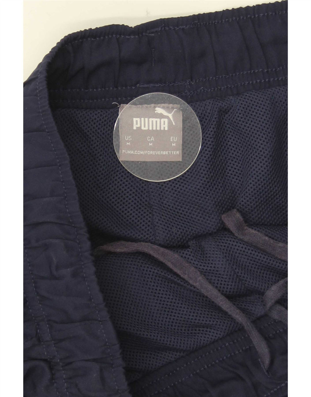 Puma Mens Tracksuit Trousers Joggers Medium Navy Blue