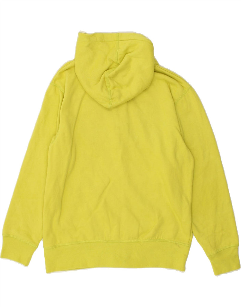 GAP Boys Graphic Zip Hoodie Sweater 11-12 Years Yellow Cotton | Vintage Gap | Thrift | Second-Hand Gap | Used Clothing | Messina Hembry 