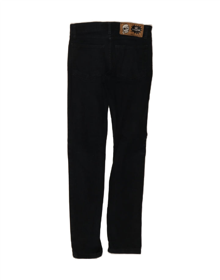 X-CAPE Womens Skinny Jeans W30 L31 Black Cotton Vintage X-Cape and Second-Hand X-Cape from Messina Hembry 