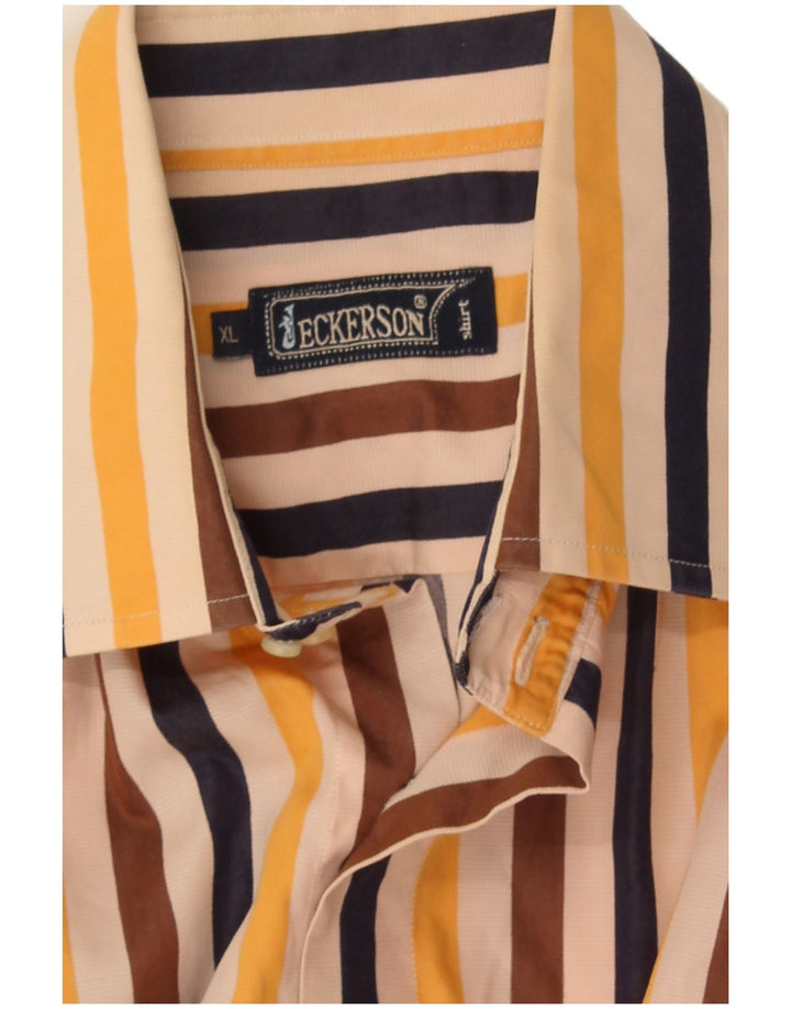 Jeckerson Mens Shirt XL Multicoloured Striped