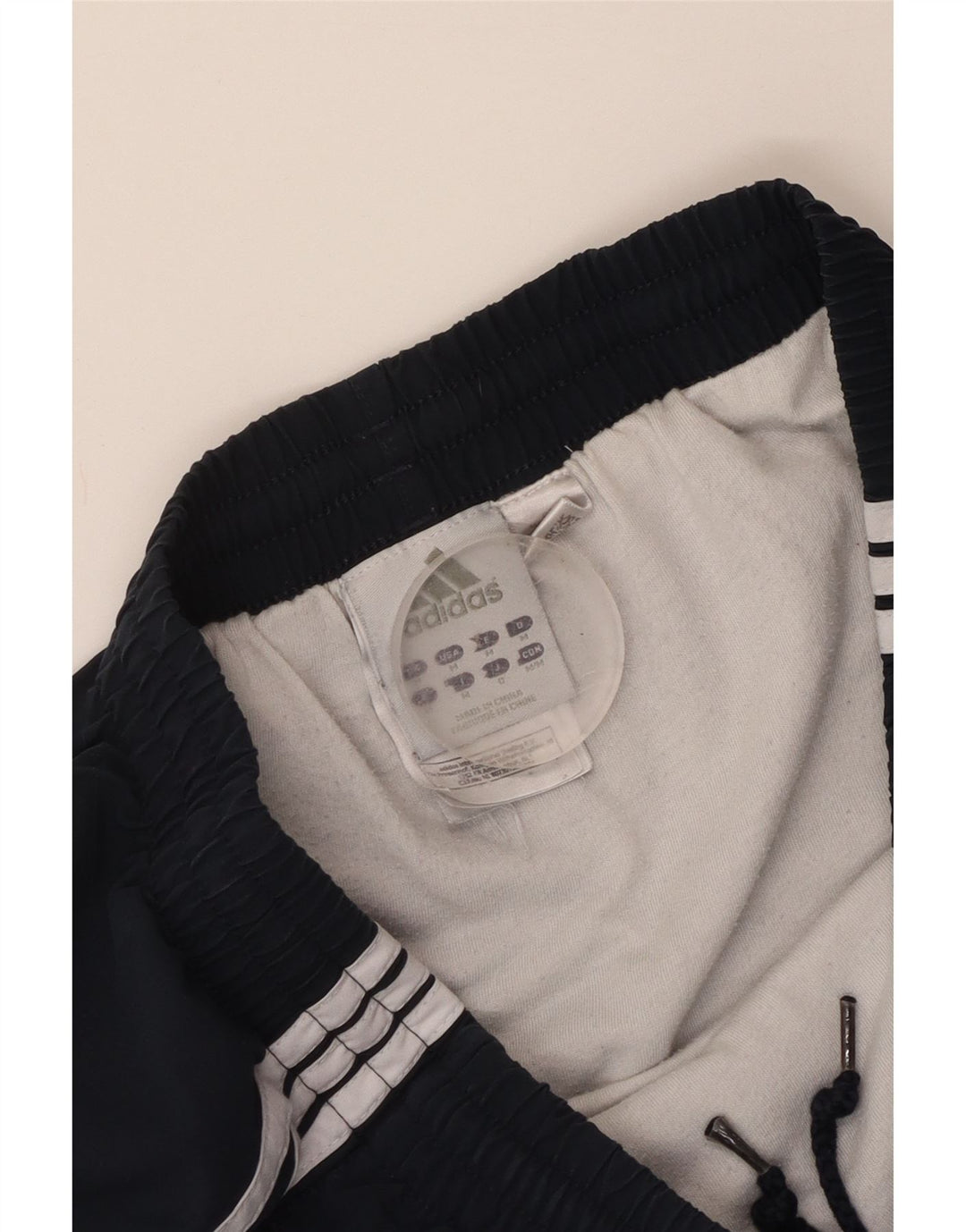 Adidas Mens Sport Shorts Medium  Navy Blue Polyester