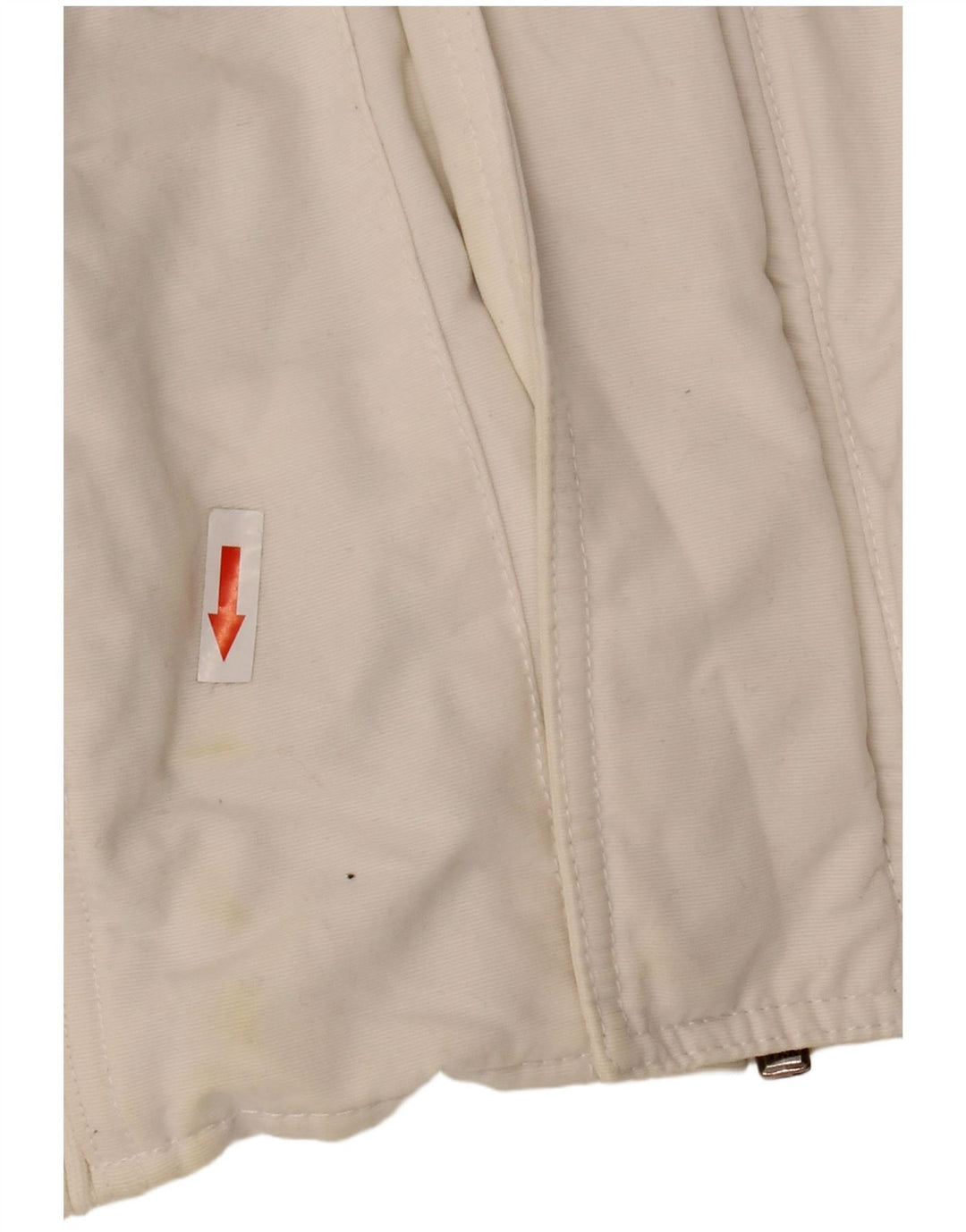 Camp David Mens Graphic Bomber Jacket UK 46 3XL White Cotton